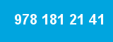 978 181 21 41